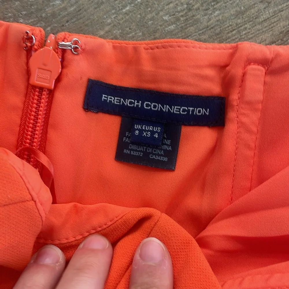 Orange Mini Dress from French Connection S Small - Picture 3 of 3